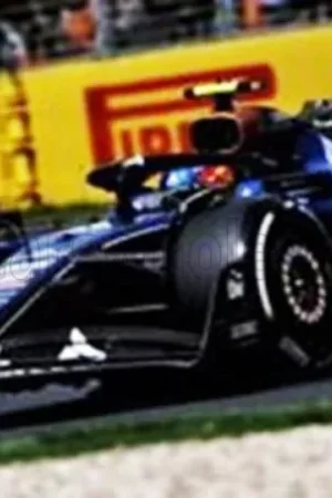 WILLIAMS - F1 FW47 TEAM WILLIAMS ATLASSIAN RACING N 55 3RD AZERBAIJAN GP (WITH PIT BOARD P3) 2025 CARLOS SAINZ Seizoensaanbieding