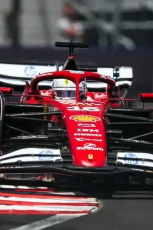 Tijdelijk Beschikbaar FERRARI SF-25 MONACO GP 2ND PLACE 2025 CHARLES LECLERC SCALE 1 12