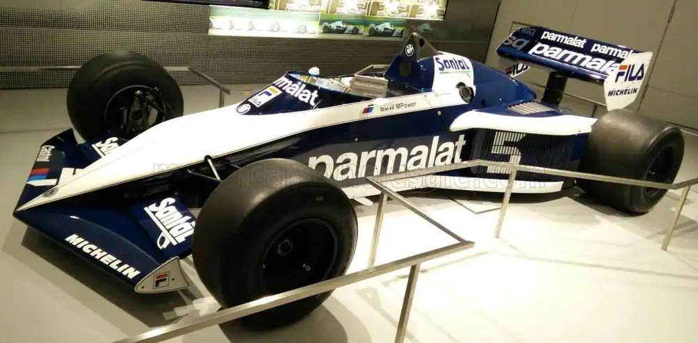 Hete Deal BRABHAM - F1 BT52B BMW N 5 WORLD CHAMPION WINNER MONZA ITALY GP (WITH PILOT FIGURE) 1983 NELSON PIQUET