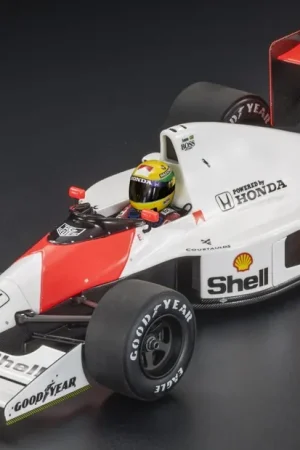 Express Levering MCLAREN - F1 MP4/5B N 27 WORLD CHAMPION 2ND JAPAN GP (WITH PILOT FIGURE) 1990 AYRTON SENNA