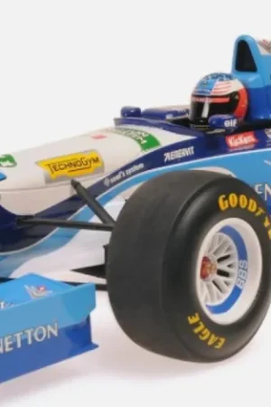 BENETTON B195 1 FORMULE 1 WERELDKAMPIOEN 1995 , M. SCHUMACHER Gratis Retour