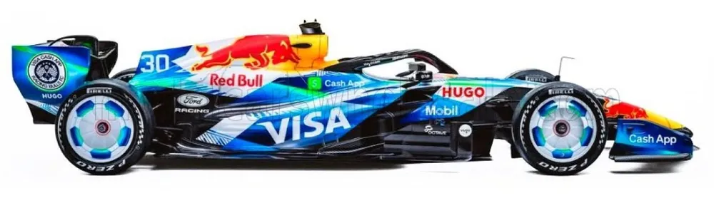 Exclusieve Aanbieding VISA CASH APP RB FORMULA ONE VCARB 03 - LIAM LAWSON - SPAIN GP 2026
