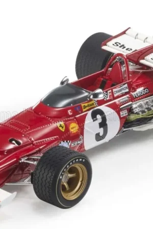 Aanbieding FERRARI - F1 312B N 3 WINNER MEXICO GP (WITH PILOT FIGURE) 1970 JACKY ICKX - RED WHITE