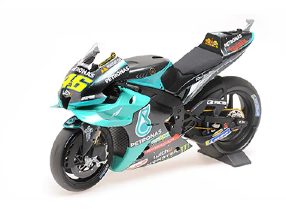 Alleen Vandaag YAMAHA YZR-M1 TEST QATAR 2021 VALENTINO ROSSI 1/12 MINICHAMPS