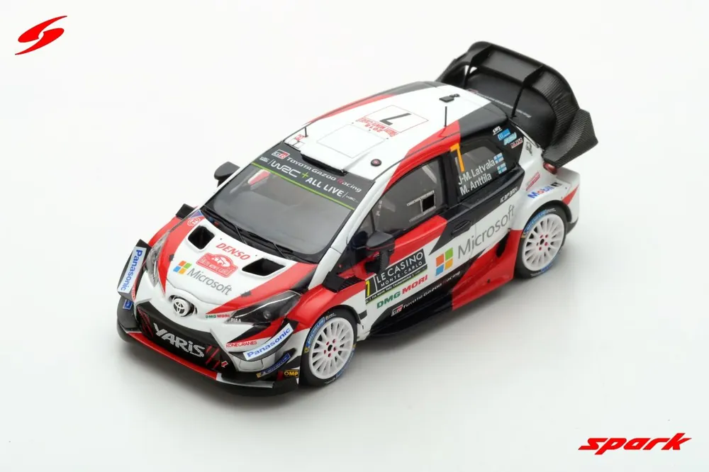 Aanbieding TOYOTA YARIS WRC 7 1/43 SPARK MODEL