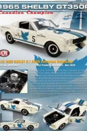 Nu Kopen SHELBY GT350R CANADIAN CHAMPION 1965 NR5 DICK JORDAN .