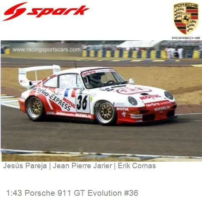 Actieprijs PORSCHE 911 GT EVOLUTION LE MANS 1995