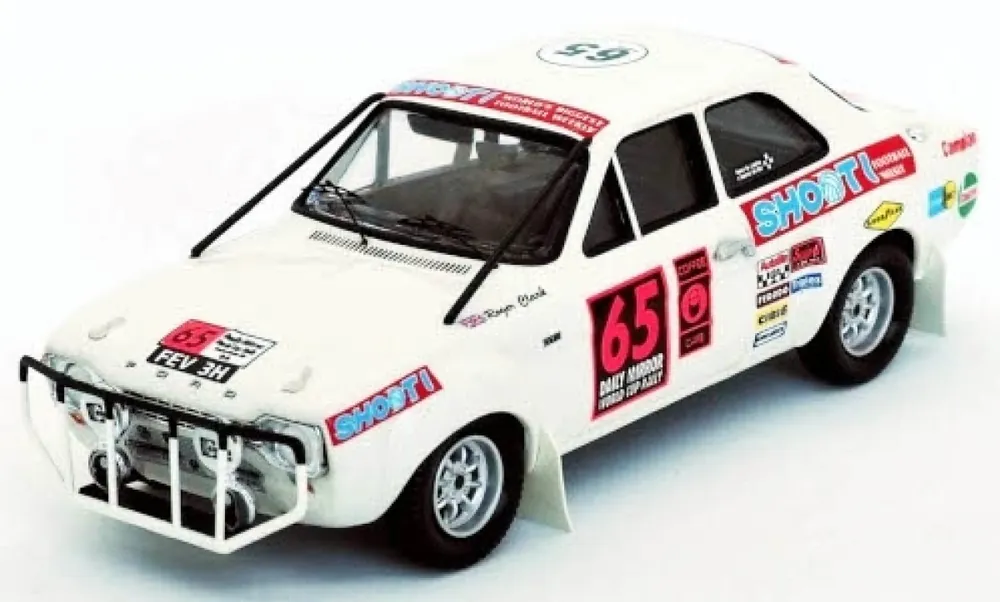 Beperkte Voorraad FORD ESCORT MKI, NO.65, RALLY WM, LONDON - MEXICO WORLD CUP RALLY, R.CLARK/A.POOLE, 1970