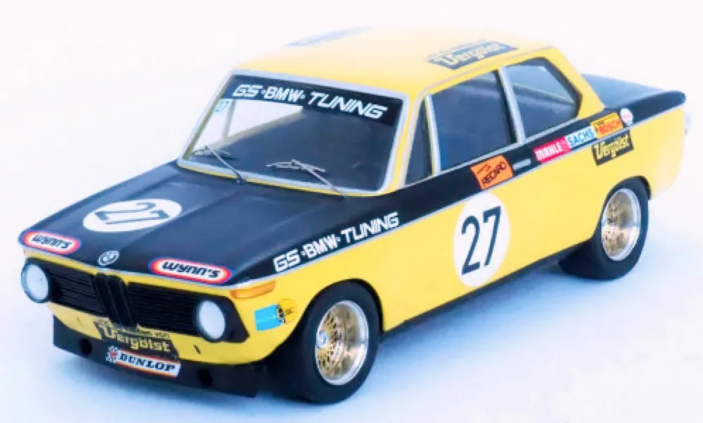 BMW 2002, NO.27, GS BMW TUNING, VERGöLST, 6H NüRBURGRING, D.BASCHE/J.BARTH, 1972 Finale Uitverkoop