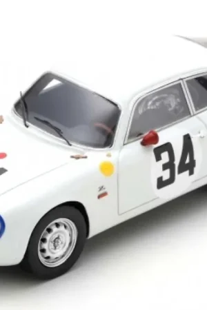 ALFA ROMEO GIULIETTA SPORT ZAGATO N°34 24H LE MANS 1963 G. SALA - R. ROSSI Veilige Betaling