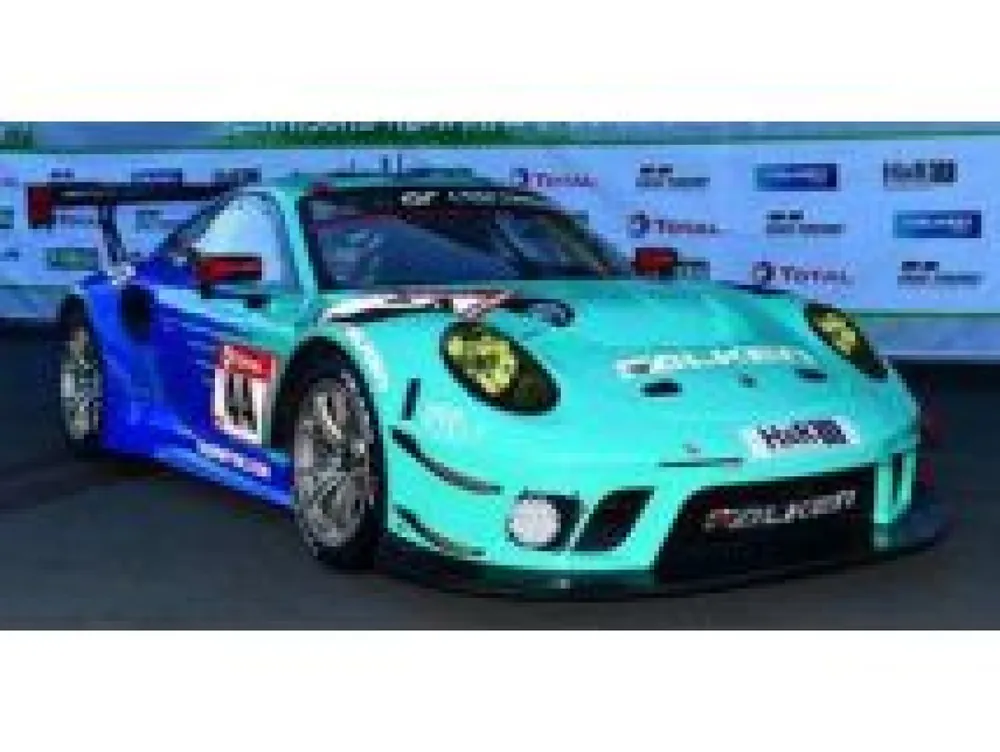 PORSCHE - 911 991-2 GT3 TEAM FALKEN MOTORSPORT N 44 24H NURBURGRING 2021 K.BACHLER - M.RAGGINGER - S.MULLER - A.PICARIELLO - BLAUW GROEN Gereduceerde Prijs
