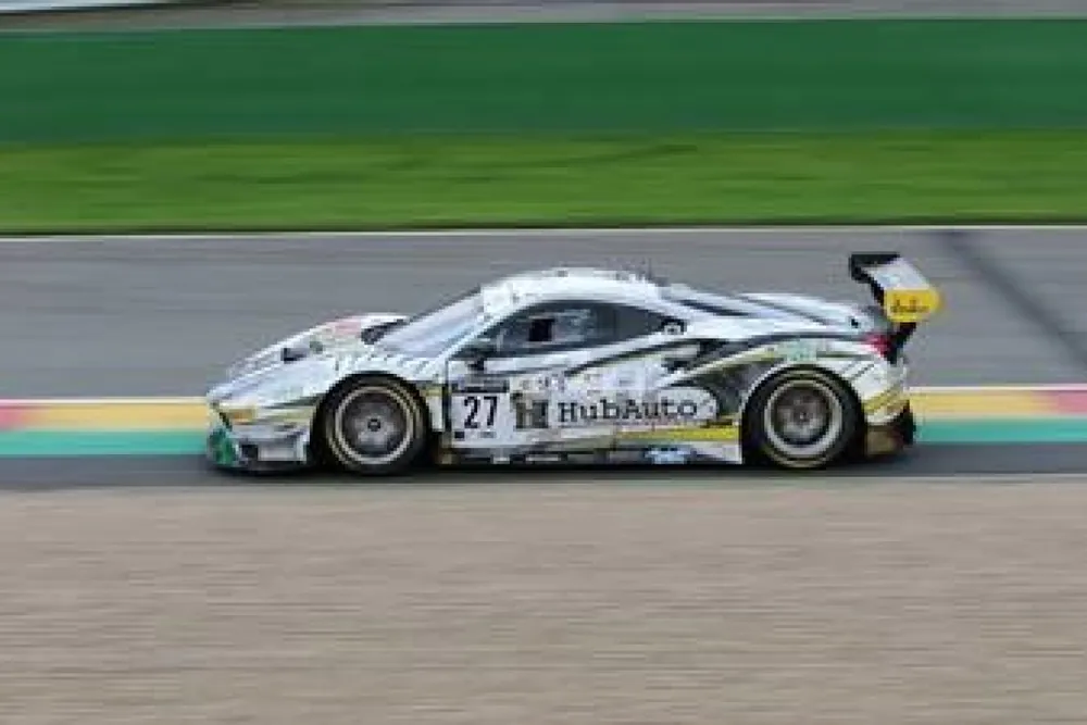 Lage Kosten FERRARI 488 GT3 EVO NO.27 HUB AUTO - 24H SPA 2020 - M. GOMES - T. BLOMQVIST - K. KOBAYASHI