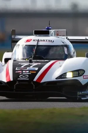 Direct Verzonden MAZDA RT24-P DPI 77 MAZDA MOTORSPORTS 2020 IMSA 240 AT DAYTONA 2ND PLACE DRIVEN BY OLIVER JARVIS