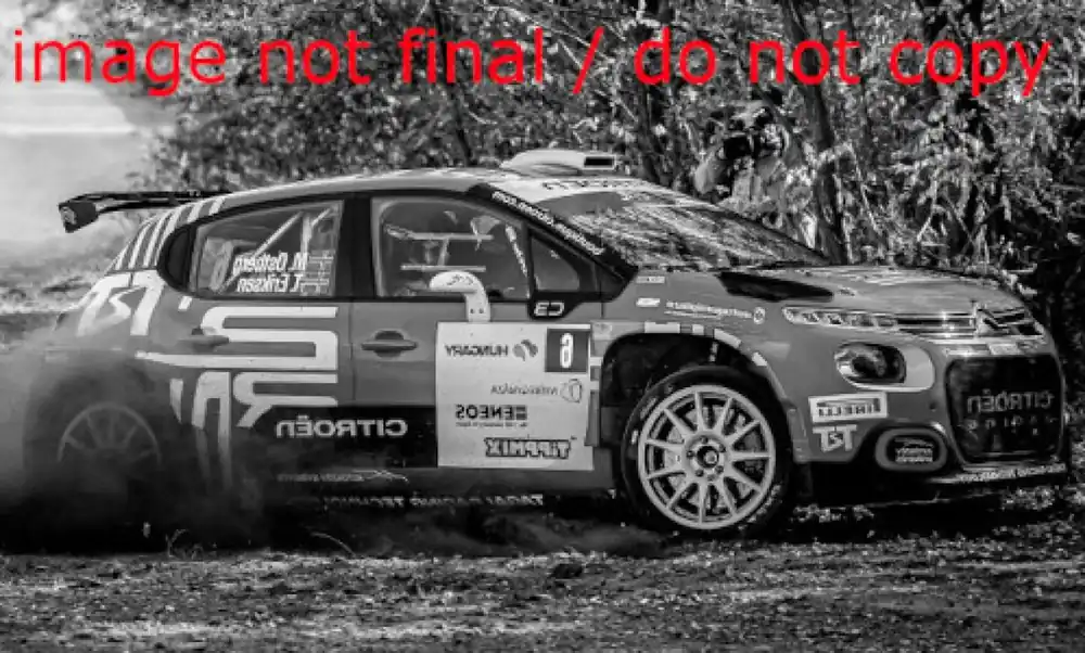 Bestseller CITROEN C3 RALLY2, NO.6, ERC, RALLY UNGARN, M.ÖSTBERG/T.ERIKSEN, 2021