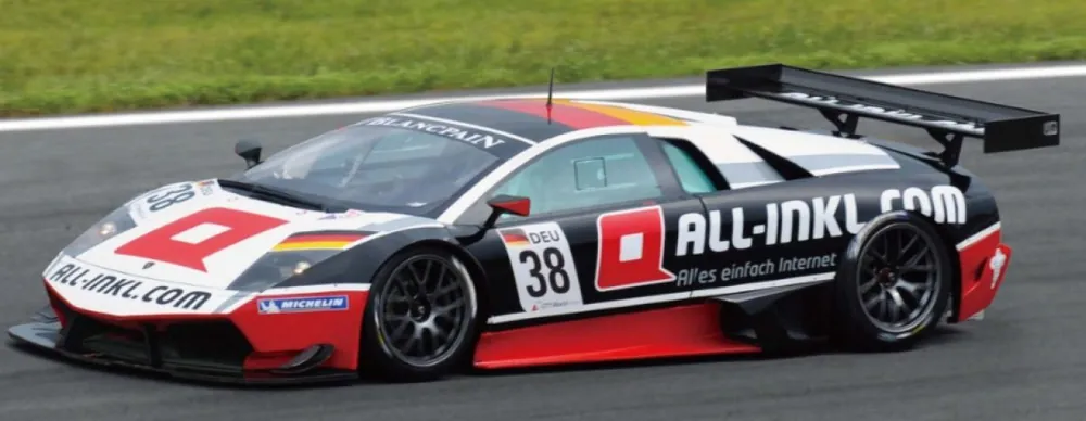 LAMBORGHINI MURCIÉLAGO LP670 R-SV GT1 N°38 ALL-INKL.COM MÜNNICH MOTORSPORT FIA GT1 WORLD 2011 Nieuw