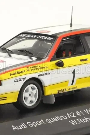 Fabrieksprijs AUDI - SPORT QUATTRO A2 AUDI SPORT TEAM N 1 WINNER RALLY MONTECARLO 1984 W.ROHRL - C.GEISTDORFER