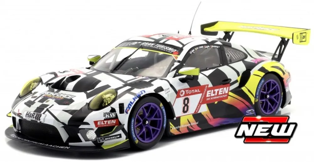 PORSCHE 911 GT3 R 8 24H NüRBURGRING 2019 IRON FORCE Bestel Nu