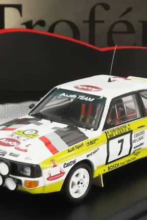 Alleen Vandaag AUDI - QUATTRO SPORT (NACHTVERSIE) N 7 RALLY 1000 LAKES 1984 M.MOUTON - F.PONS