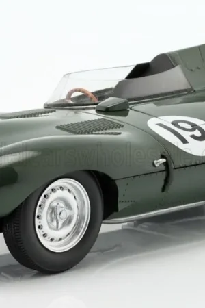 JAGUAR - D-TYPE B.S.CUNNINGHAM TEAM N 19 WINNER 12H SEBRING 1955 HAWTHORN - WALTERS - BRITISH RACING GREEN Laatste Versie