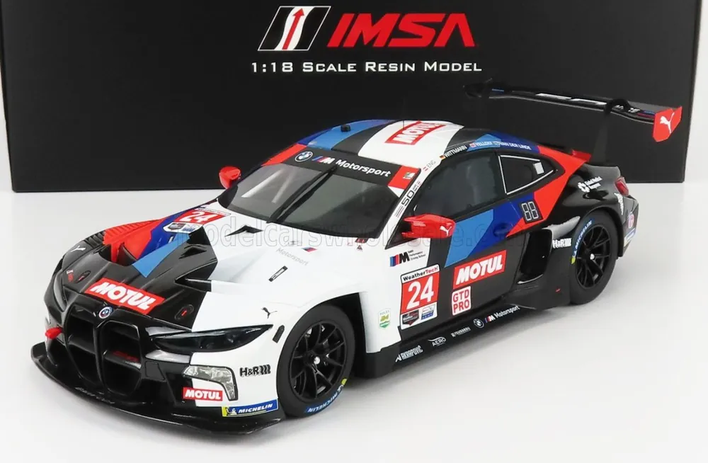 Aanbieding BMW - 4-SERIES M4 GT3 3.0L TWIN TURBO TEAM RLL N 24 IMSA 24H DAYTONA 2022 P.ENG - M.WITTMANN - N.YELLOY - S.VAN DER LINDE