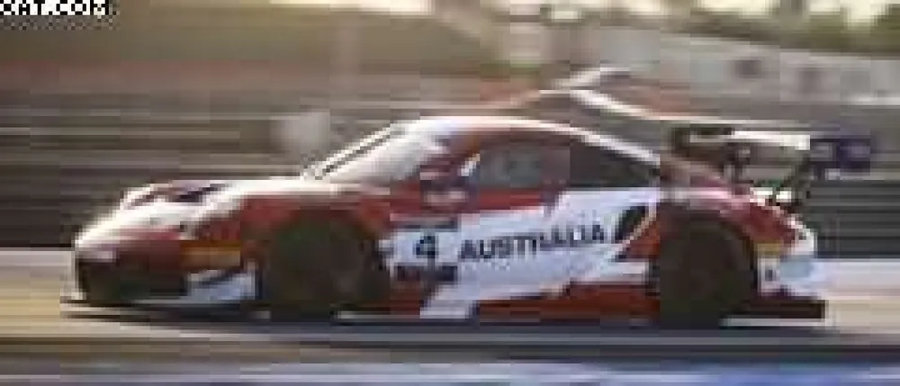 Must-Have PORSCHE 911 GT3 R N°4 TEAM AUSTRALIA WINNER FIA MOTORSPORT GAMES GT SPRINT CUP PAUL RICARD 2022