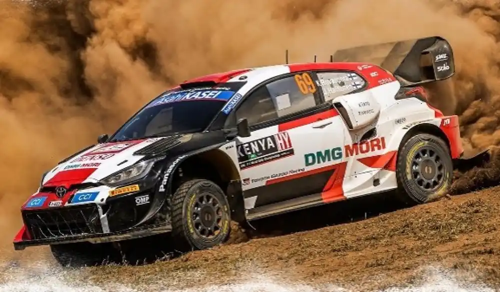 TOYOTA GR YARIS RALLY1 N°69 TOYOTA GAZOO RACING WRT WINNER RALLYE SAFARI KENYA2022 Rechtstreeks Van De Fabrikant