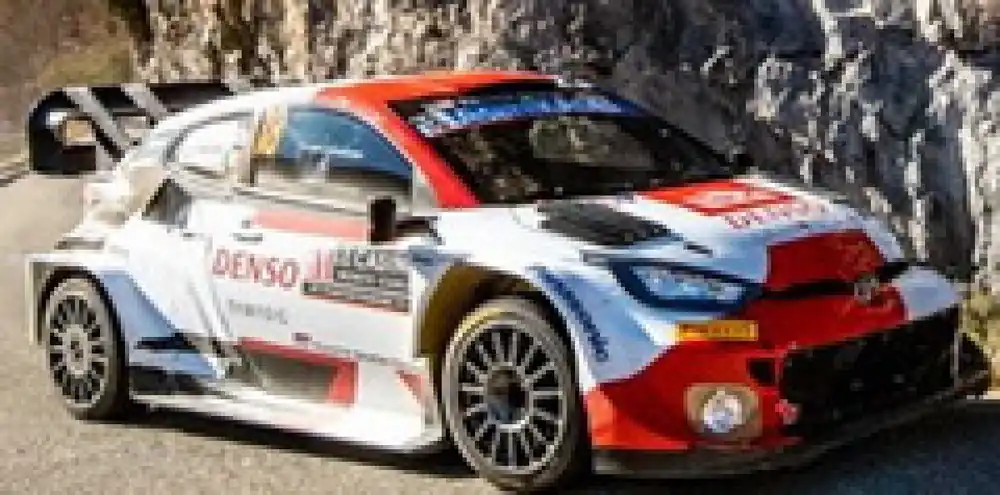 TOYOTA GR YARIS RALLY1 HYBRID N°18 TOYOTA GAZOO RACING WRT 6TH RALLYE MONTE CARLO 2023 Merkproduct