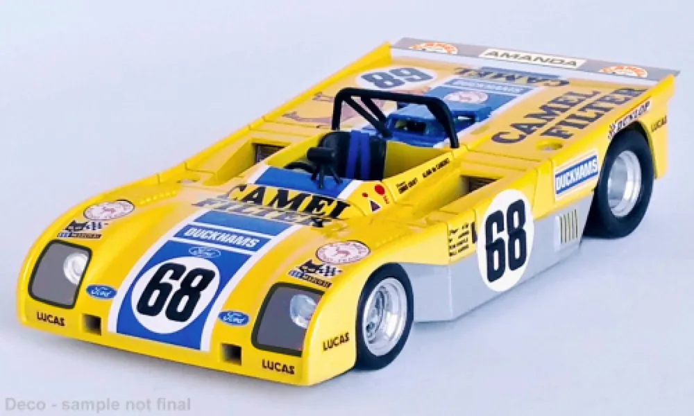 Snelle Levering DUCKHAMS LM, RHD, NO.68, CAMEL, 24H LE MANS, A.DE CADENET/C.CRAFT, 1972