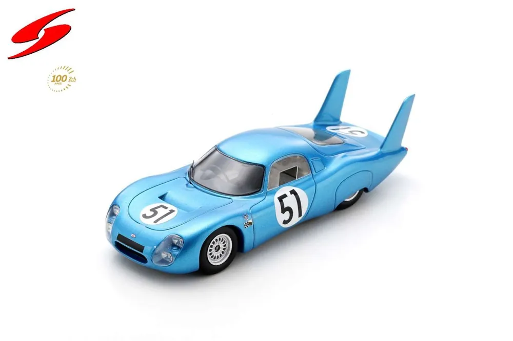 CD NO.51 24H LE MANS 1966 C. LAURENT - JC. OGIER Uitverkoop