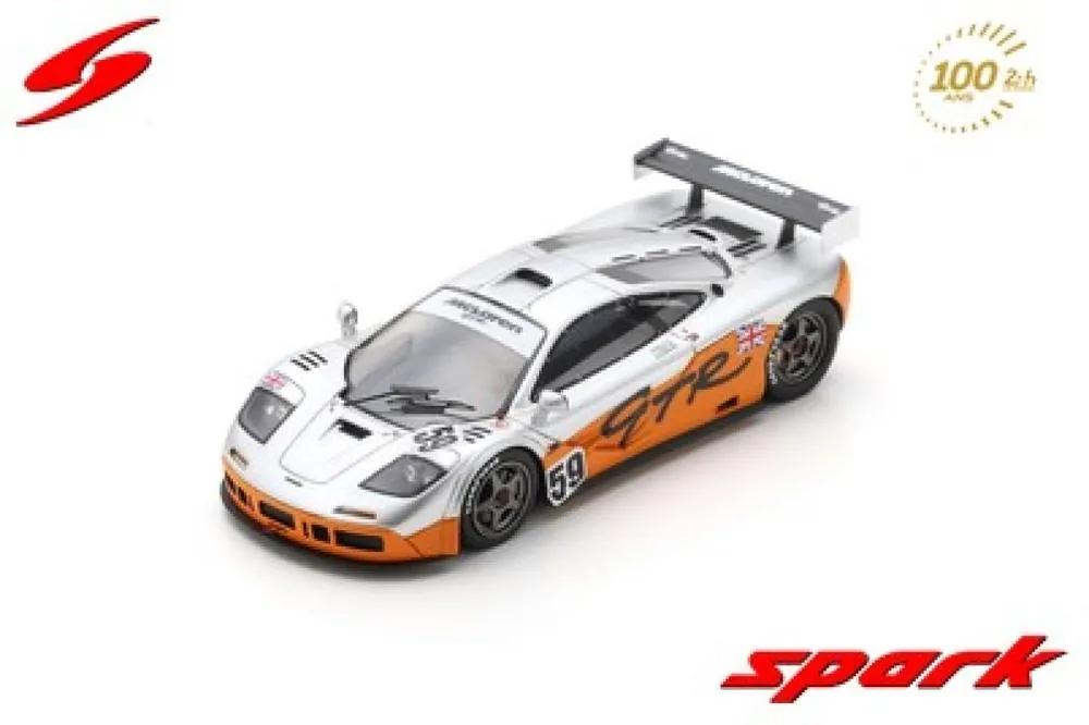 MCLAREN F1 GTR N°59 ESSAIS PRÉ-QUALIFICATIFS 24H LE MANS 1995Y. DALMAS - P-H. RAPHANEL Beperkt Aanbod