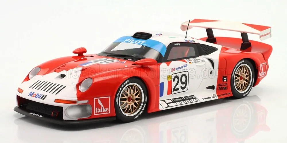 Lage Kosten PORSCHE - 911 GT1 3.2L TURBO TEAM SOCIETE JB N 29 24H LE MANS 1997 A.FERTE - J.VON GARTZEN - O.THEVENIN