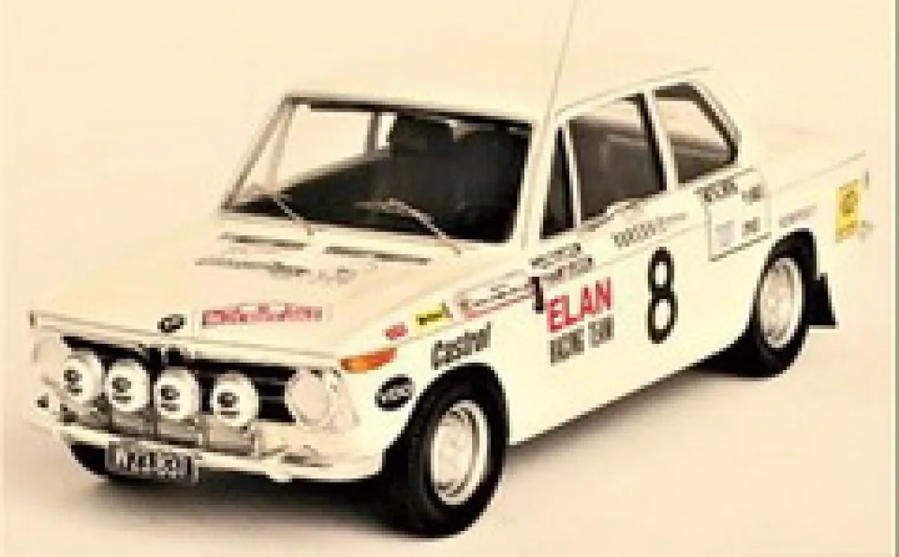 BMW 2002 TI - MONTE CARLO RALLY 1971 WALTER POLTINGER / HANS HARTINGER Alleen Vandaag