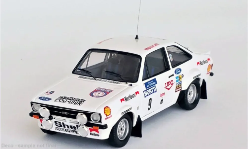 Betrouwbaar FORD ESCORT MK II RS 1800, NO.9, RALLYE WM, 1000 LAKES RALLYE, A.VATANEN/A.AHO, 1976