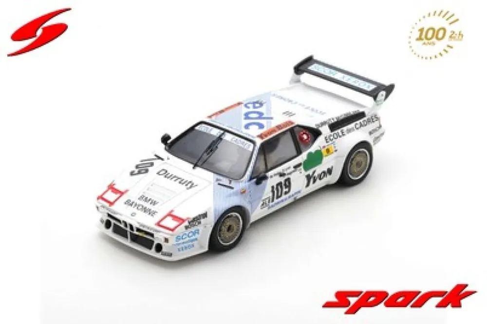 Alleen Vandaag BMW M1 N°109 14TH 24H LE MANS 1984 P. DE THOISY - P. DAGOREAU - J-F YVON