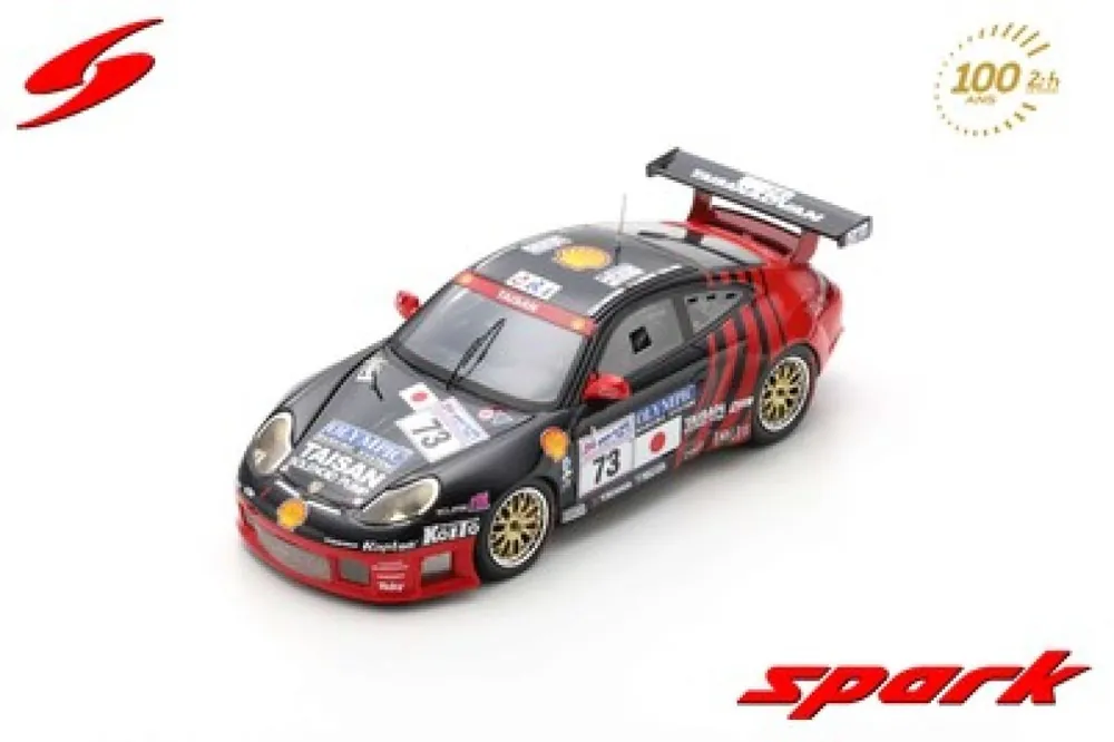 Merkproduct PORSCHE 996 GT3 R N°73 TEAM TAISAN ADVAN 24H LE MANS 2000 H. FUKUYAMA – A. YOGO – B. LAMBERT