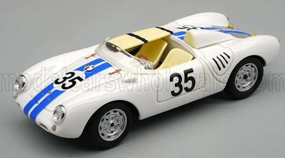 Betaalbaar PORSCHE - 550A TEAM ED HUGUS N 35 24H LE MANS 1957 E.HUGUS - C.G.DE BEAUFORT