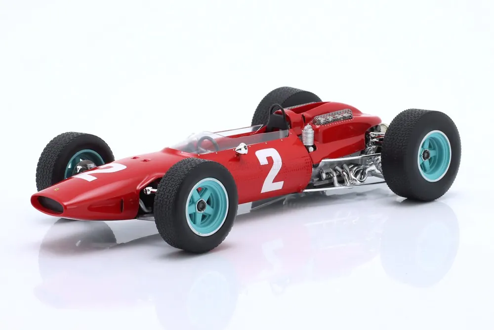 Exclusieve Aanbieding FERRARI - F1 158 TEAM SCUDERIA FERRARI N 2 WORLD CHAMPION WINNER MONZA ITALY GP 1964 JOHN SURTEES