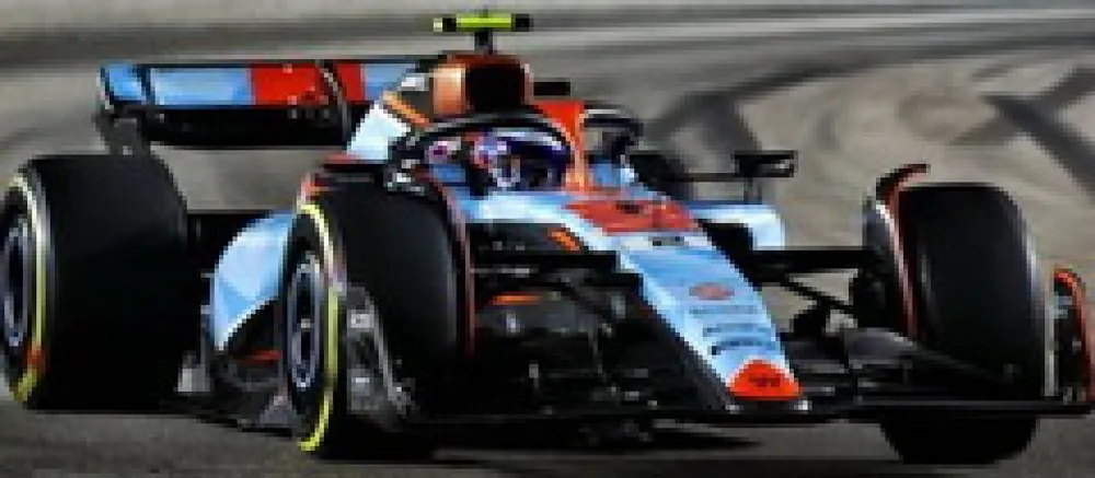 Voordeelprijs WILLIAMS F1 FW45 N°2 WILLIAMS RACING GP SINGAPOUR 2023 LOGAN SARGEANT