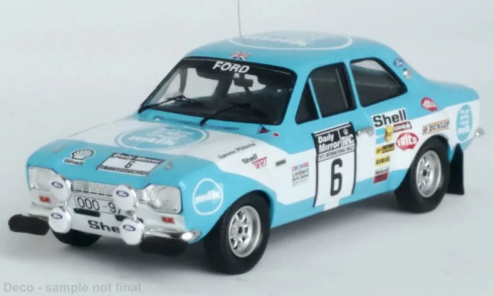 FORD ESCORT MK I RS 1600, NO.6, RALLYE WM, RAC RALLYE, H.MIKKOLA/J.DAVENPORT, 1973 Tijdelijk Beschikbaar