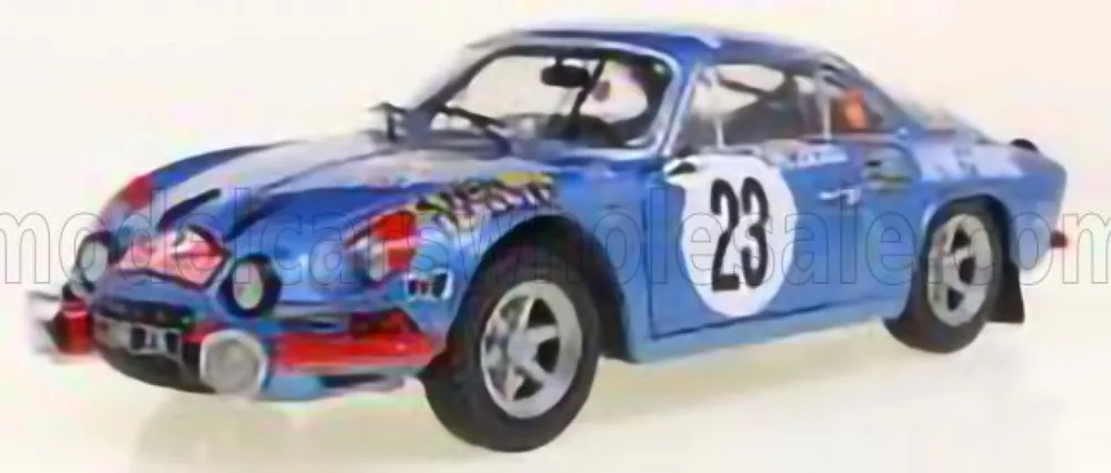 Weekendaanbieding RENAULT - ALPINE A110 1600S (NIGHT VERSION) N 23 RALLY MONTECARLO 1972 JEAN PIERRE NICOLAS - MICHEL VIAL