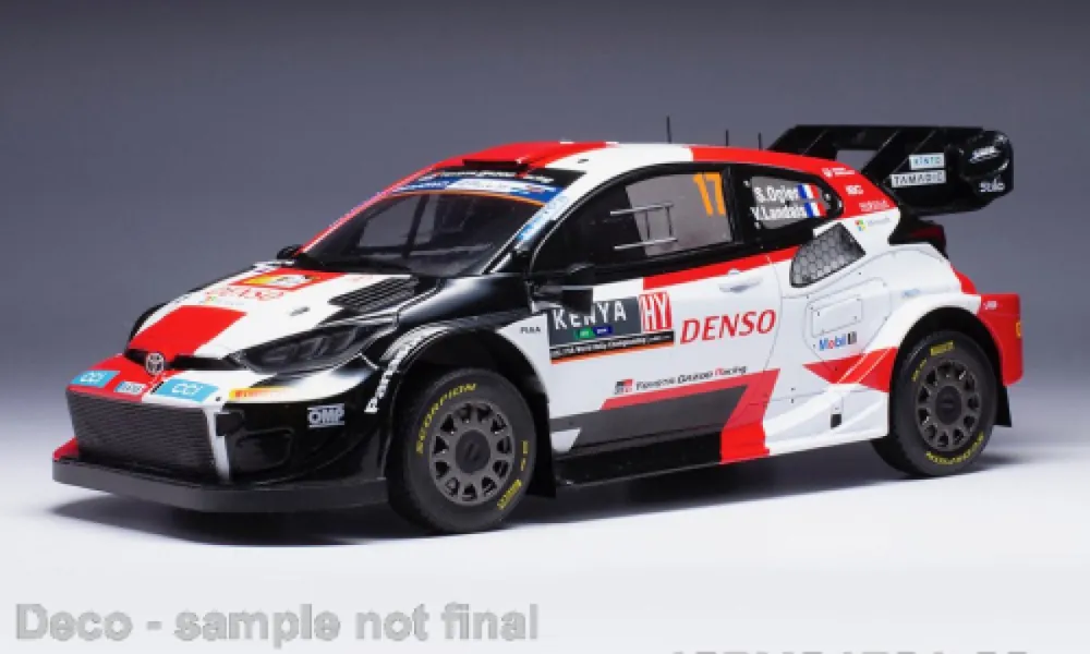 Favoriet TOYOTA GR YARIS RALLY1 HYBRID, NO.17, RALLYE WM, SAFARI RALLY, S.OGIER/V.LANDAIS, 2023