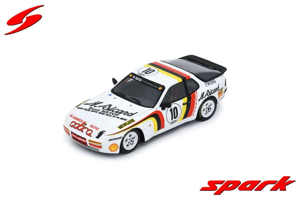 Gereduceerde Prijs PORSCHE 944 TURBO CUP NO.10 FRENCH CHAMPION 1987 RENÉ METGE LIMITED 400