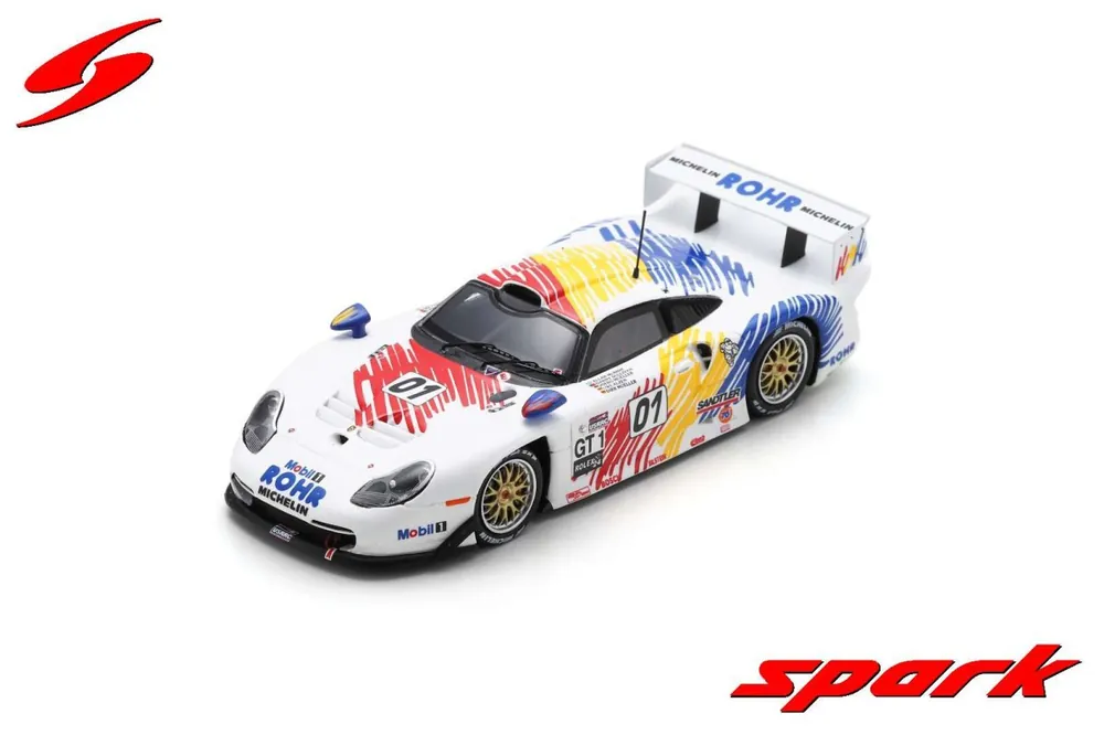 Speciale Aanbieding PORSCHE 911 GT1 EVO NO.01 ROHR MOTORSPORT 2ND 24H DAYTONA 1998 A. MCNISH - D. SULLIVAN - J. MÜLLER - U. ALZEN - D. MÜLLER LIMITED 300