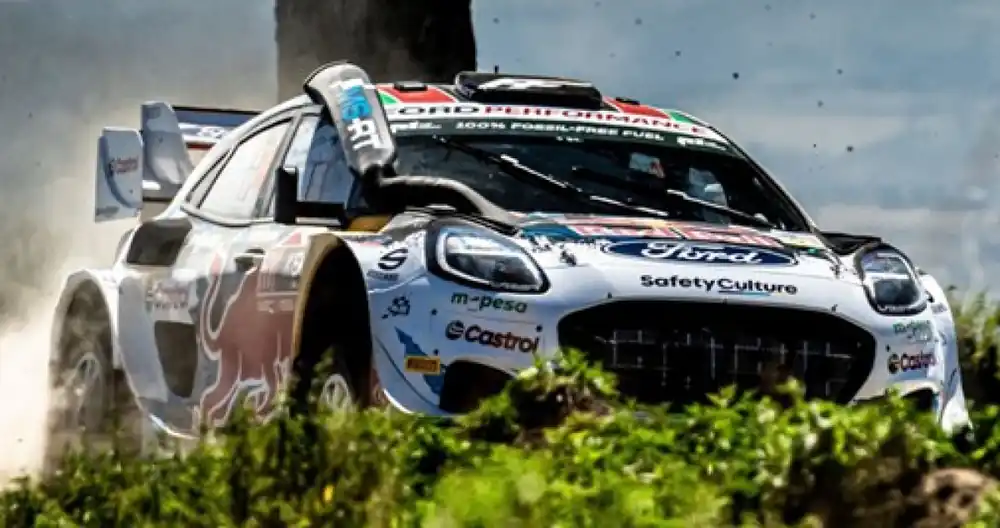 Finale Uitverkoop FORD PUMA RALLY1 NR.16 M-SPORT FORD WORLD RALLY TEAM 3E RALLY SAFARI 2024 A. FOURMAUX - A. CORIA