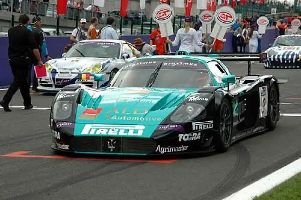 MASERATI MC12 GT1 N°9 VITAPHONE RACING TEAM VAINQUEUR 24H SPA 2005 Laatste Kans