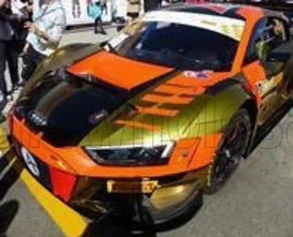 Fabrieksprijs AUDI - R8 LMS GT3 TEAM AUDI SPORT ASIA ABSOLUTE N 40 2ND FIA GT WORLD CUP MACAU 2023 EDOARDO MORTARA