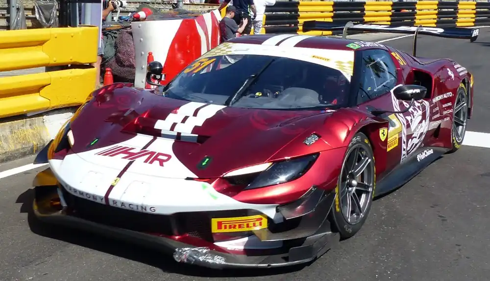 Alleen Vandaag FERRARI 296 GT3 NO.51 HARMONY RACING-4TH FIA GT WORLD CUP MACAU 2023 DANIEL SERRA