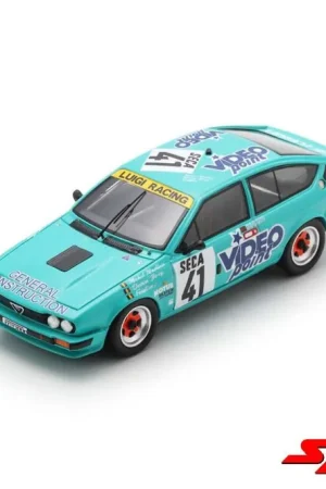 ALFA ROMEO GTV 6 NR. 41 24H SPA 1986 M. MAILLIEN - Q. BOVY - "FAUSTEIN" LIMITED 300 Fabrieksprijs