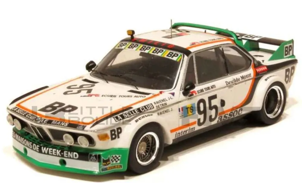 BMW 3.0 CSL – LES MAISON DU WEEK-END – RAVENEL/RAVENEL/DETRIN – WINNER GR.II LE MANS 1976 Seizoensaanbieding