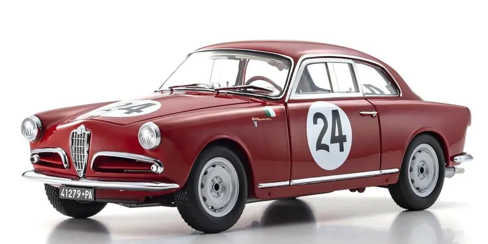 Nieuw ALFA ROMEO GIULIETTA SV 1958 TARGA FLORIO (NR. 24) 1958